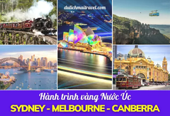 [TOUR ÚC 7N6D] KHÁM PHÁ SYDNEY, MELBOURNE, CANBERRA, BAY QH