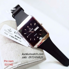Đồng Hồ Nam Margaret MT9872 Kính Sapphire Authentic Dây SIlicone 31x42mm 1