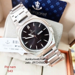 Đồng Hồ Nam Margaret MT8193 Kính Sapphire Authentic 43mm