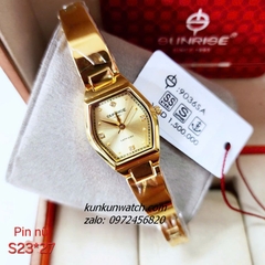 Đồng Hồ Lắc Tay Nữ Sunrise 9036SA Authentic 23x27mm