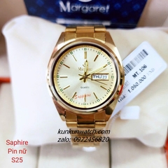 Đồng Hồ Nam Nữ Margaret MT106 Kính Sapphire Authentic 37mm Unisex 1