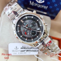 Đồng Hồ Nam Margaret MT2021 Kính Sapphire Authentic 43mm