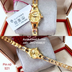 Đồng Hồ Lắc Tay Nữ Sunrise SL673SWA Authentic 21mm