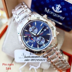 Đồng Hồ Nam Margaret MT2010 Kính Sapphire Authentic 44mm