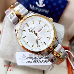 Đồng Hồ Nam Margaret MT6377 Kính Sapphire Authentic 43mm