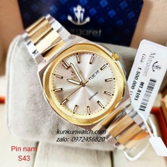 Đồng Hồ Nam Margaret MT8193 Kính Sapphire Authentic 43mm