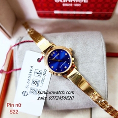 Đồng Hồ Lắc Tay Nữ Sunrise SL665SWA Authentic 22mm