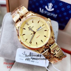 Đồng Hồ Nam Margaret MT6377 Kính Sapphire Authentic 43mm