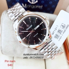 Đồng Hồ Nam Margaret MT1511 Kính Sapphire Authentic 40mm