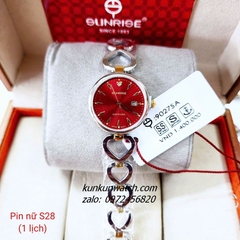 Đồng Hồ Lắc Tay Nữ Sunrise 9027SA Authentic 28mm