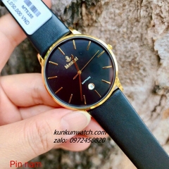 Đồng Hồ Nam Margaret MT8188 Kính Sapphire Authentic Dây Da 42mm