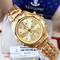 Đồng Hồ Nam Margaret MT2010 Kính Sapphire Authentic 44mm