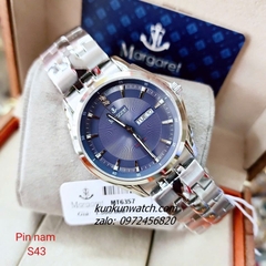 Đồng Hồ Nam Margaret MT6377 Kính Sapphire Authentic 43mm
