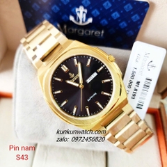 Đồng Hồ Nam Margaret MT8193 Kính Sapphire Authentic 43mm