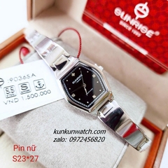 Đồng Hồ Lắc Tay Nữ Sunrise 9036SA Authentic 23x27mm