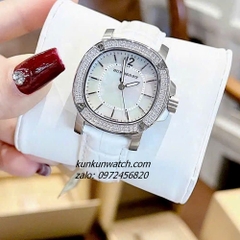 Đồng Hồ Nữ Burbery The Britain BBY1800 Đính Đá Silver 34mm 1