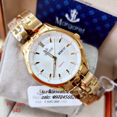 Đồng Hồ Nam Margaret MT6377 Kính Sapphire Authentic 43mm