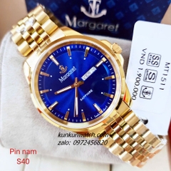Đồng Hồ Nam Margaret MT1511 Kính Sapphire Authentic 40mm