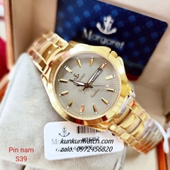 Đồng Hồ Nam Margaret MT6357 Kính Sapphire Authentic 39mm