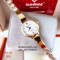 Đồng Hồ Lắc Tay Nữ Sunrise SL714SWA Authentic 26mm