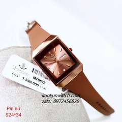 Đồng Hồ Nữ Margaret MT9872 Kính Sapphire Authentic Dây SIlicone 24x34mm 1