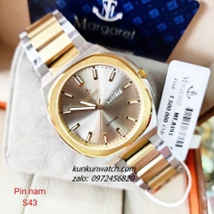 Đồng Hồ Nam Margaret MT8193 Kính Sapphire Authentic 43mm