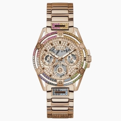 Đồng Hồ Nữ Guess GW0464L5 Đính Đá Màu, Lộ Máy Mặt 40mm 1