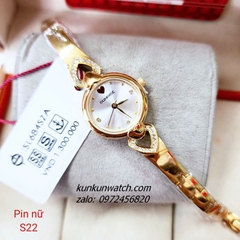 Đồng Hồ Lắc Tay Nữ Sunrise SL684SZA Authentic 22mm