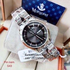Đồng Hồ Nam Margaret MT6377 Kính Sapphire Authentic 43mm 1