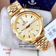 Đồng Hồ Nam Margaret MT1511 Kính Sapphire Authentic 40mm 1