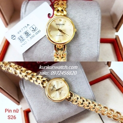 Đồng Hồ Lắc Tay Nữ Sunrise 9977SA Authentic 26mm
