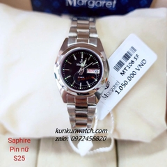 Đồng Hồ Nữ Margaret MT106 Kính Sapphire Authentic 25mm