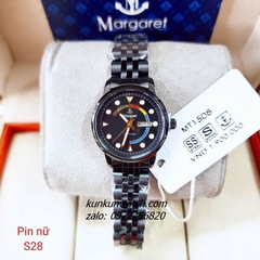 Đồng Hồ Nữ Margaret MT1508 Kính Sapphire Authentic 28mm