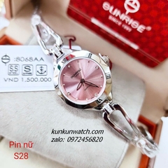 Đồng Hồ Lắc Tay Nữ Sunrise 8068AA Authentic 28mm