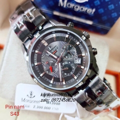 Đồng Hồ Nam Margaret MT2021 Kính Sapphire Authentic 43mm