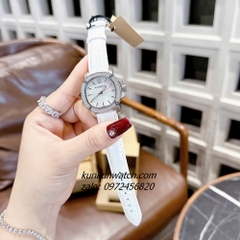 Đồng Hồ Nữ Burbery The Britain BBY1800 Đính Đá Silver 34mm