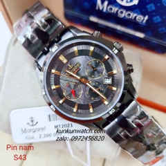 Đồng Hồ Nam Margaret MT2021 Kính Sapphire Authentic 43mm