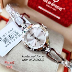 Đồng Hồ Lắc Tay Nữ Sunrise 8068AA Authentic 28mm