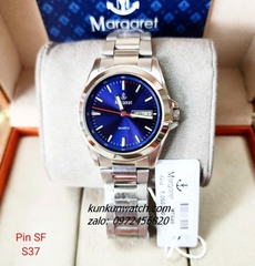 Đồng Hồ Nam Nữ Margaret MT649 Kính Sapphire Authentic 37mm Unisex