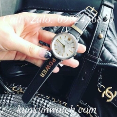 Đồng Hồ Nữ Versace V-Circle Manifesto Unified - Dây Da Đen Vỏ Bạc - 38mm