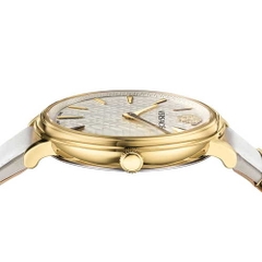 Đồng Hồ Nữ Versace V-Circle Manifesto Unified - Dây Da Trắng - 38mm