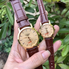 Đồng hồ Đôi LONGINES - Dây da - LGDC01