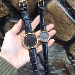 Đồng hồ Đôi ROLEX - Dây da - RLC01