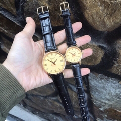 Đồng hồ Đôi ROLEX - Dây da - RLC01