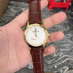 Đồng hồ Đôi ROLEX - Dây da - RLC02