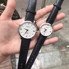 Đồng hồ Đôi ROLEX - Dây da - RLC03