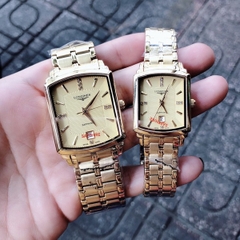 Đồng Hồ Đôi LONGINES LGOTTC05 - Dây kim loại