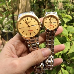 Đồng Hồ Đôi LONGINES LGOTTC01 - Dây kim loại