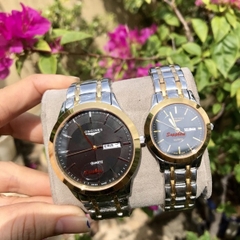 Đồng Hồ Đôi LONGINES LGOTTC01 - Dây kim loại