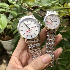 Đồng Hồ Đôi LONGINES LGOTTC01 - Dây kim loại